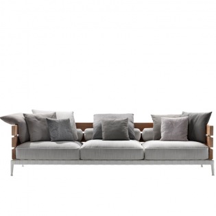 Flexform ANSEL Outdoor 3-Sitzer Sofa