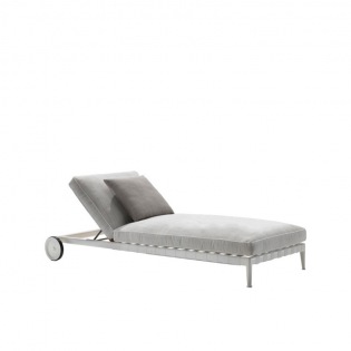 Flexform ATLANTE Outdoor Liege mit Rädern