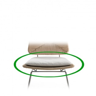 Flexform ECHOES OUTDOOR Sitzkissen für Sessel