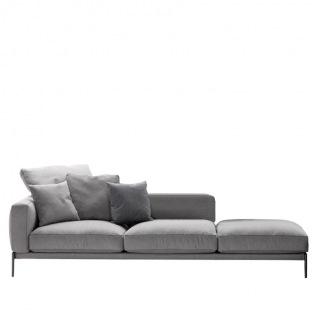 Flexform ROMEO offenes 3-Sitzer Eckelement 278 cm