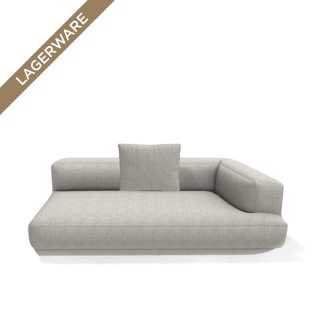 Flexform LOUNGESCAPE End-Sofaelement, Stoff/Eleo