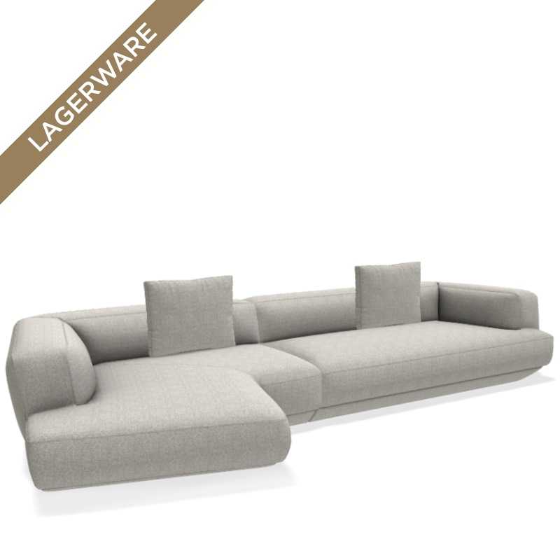 Flexform LOUNGESCAPE Sofa-Kombination 3, Stoff/Eleo