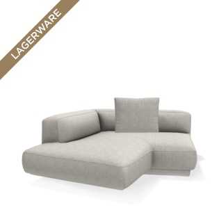 Flexform LOUNGESCAPE Eck-Sofaelement, Stoff/Eleo