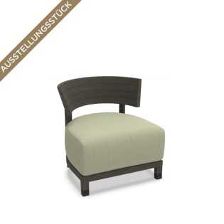 Flexform THOMAS OUTDOOR Sessel, Iroko Grau/Daisy
