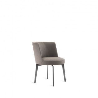 Flexform Hera Ess-Sessel mit Metallbeinen