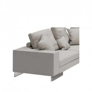 Flexform LIGHTPIECE Polsterarmlehne 97 cm