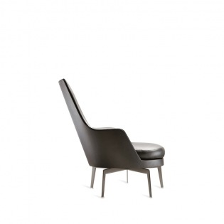 Flexform GUSCIOALTO Drehsessel Metallgestell